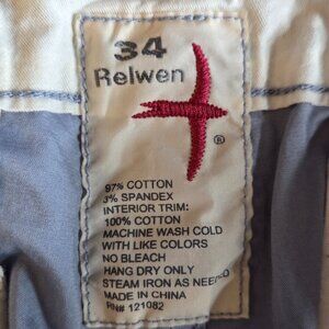 Relwen Flyweight Flex Chino - Light blue - Men's 34